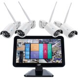 PNI kompet 4 wifi videonadzornih kamer fullhd P2P + 12″ lcd monitor, (20436080) Cene