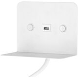 Lesnina XXXL ONLI - LED fleksibilna lampica sa policom i USB punjenjem PLAK LED/5W/230V bela | Eponuda.com