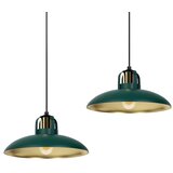  Luster na sajli FELIX 2xE27/60W/230V, zelene boje | Eponuda.com