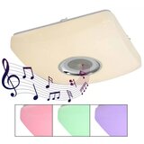 Globo LED stropna svjetiljka Ayleen (18 W, D x Š x V: 36,5 x 36,5 x 9 cm, Bijele boje, Opal) Cijene