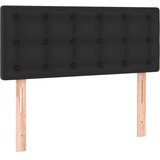  s oprugama i madracem crni 120x190 cm od umjetne kože | shoptok.hr
