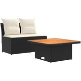  2 Kos Vrtna srednja sofa z dvigalno mizo poli ratan, (5000269865) | Shoptok.si