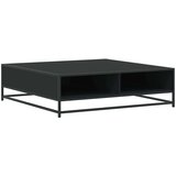  za kavu crni 100x100x30 cm Konstruirano drvo i metal | shoptok.hr