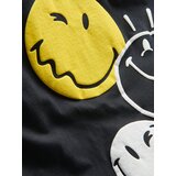 Reserved - Predimenzionirana majica dugih rukava SmileyWorld® - crno | shoptok.hr