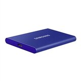 Samsung Vanjski prijenosni disk T7 SSD, 2 TB, plavi | shoptok.hr