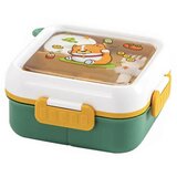 Brandani Otroška posoda za hrano Lunch Box Medvedek 18x18xh9cm / plastika, (5000199062) | Shoptok.si