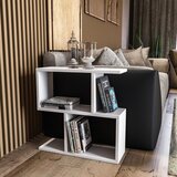 Woody Fashion Pomoćni stol, Bijela boja, Life - White Cijene