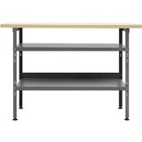  Radni stol sivi 120 x 60 x 85 cm čelični | shoptok.hr