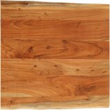 vidaXL Stolna ploča 80x80x3,8 cm četvrtasta od bagrema sa živim rubom | shoptok.hr