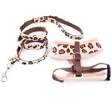  Podesiva oprsnica s vodilicom za pse s leopard uzorkom | shoptok.hr