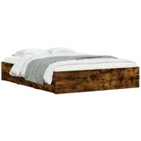  Okvir kreveta s ladicama boja hrasta 150x200 cm drveni | shoptok.hr