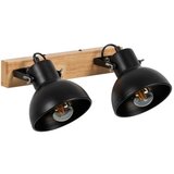 Ixia Črna/naravna stenska svetilka – | Shoptok.si