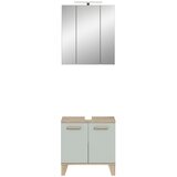 MID.YOU Kopalnica Star, Barva Hrasta, Svetlo Zelena, 2-Delna | Shoptok.si