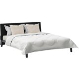 vidaXL Poplun Ostalo s jastukom 3 pcs Bijela 240 x 260 cm Mikrofibra | shoptok.hr