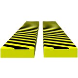  Kutni štitnici 2 kom žuto-crni 6 x 2 x 101,5 cm PU | shoptok.hr