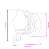  Brilagi - Zidna lampa ROATA APLICA 1xE14/40W/230V bukva | Eponuda.com