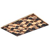 CINQUE Crna LED stropna svjetiljka s metalnim sjenilom 70x115 cm Cifavo – Cijene