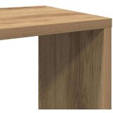 vidaXL Ormarić za knjige boja hrasta 60x24x63 cm konstruirano drvo | shoptok.hr