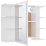  4-dijelni set kupaonskog namještaja bijeli konstruirano drvo | shoptok.hr
