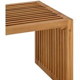  Vrtni bočni stol Smeđa 70 x 37,5 x 35,5 cm Čvrsto teak drvo | shoptok.hr