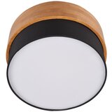  Črna/v naravni barvi stropna svetilka s tekstilnim senčilom Seasons | Shoptok.si