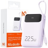 McDodo POWERBANK 10000MAH Z ZASLONOM USB USB-C 22,5W + KABEL LIGHTNING, (21748528) Cene