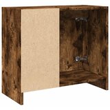 Ormarić za umivaonik boja dimljenog hrasta 63x29x55 cm drveni | shoptok.hr