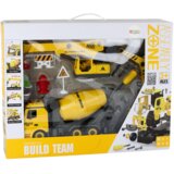 Lean Toys 3 u 1 građevinski kamion DIY – bager, dizalica i miješalica za beton sa svjetlom i zvukom | shoptok.hr