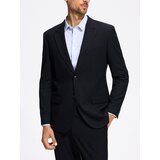 Reserved Slim fit sako s mješavinom viskoze - mornarsko plava Cijene