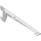 Kotni nosilec za polico (za raster 50 mm, dolžina: 18 cm, nosilnost: 55 kg)