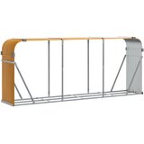  Držač za cjepanice izgledom drva 234x45x100 cm pocinčani čelik | Eponuda.com
