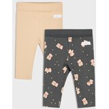 Sinsay Podstavljene pamučne tajice s preklopnim pojasom 2 pack | shoptok.hr