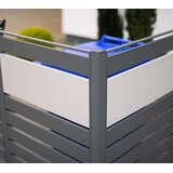 WESTMANN spremište za 4 kante za smeće Planum | 4x240L | Antracit | 330x90x120 cm - BRANDED IN GERMANY | shoptok.hr