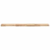  Plutajuće police 4 kom 140x20x4 cm Neobrađeno puno drvo akacije | Shoptok.si