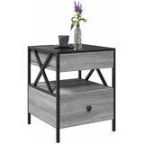  Stolić s beskonačnim LED svjetlima boja hrasta 40 x 40 x 51 cm | shoptok.hr