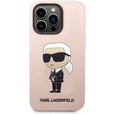  Maska za iPhone 13 Pro Karl Lagerfeld Liquid Silicone Ikonik NFT Pink | ePonuda.com