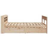  Okvir kreveta bez madraca 140 x 190 cm od masivne borovine | shoptok.hr