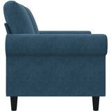  Dvosjed Plava 120 cm baršunasti | shoptok.hr