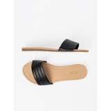 Shelvt Classic women's black flip-flops on a flat sole | shoptok.hr