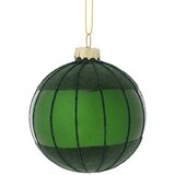  Staklena zelena kugla , pliš/sjaj D.10CM vetro | ePonuda.com