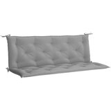 Jastuk za vrtnu klupu sivi 150 x (50+50) x 7 cm tkanina Oxford | shoptok.hr