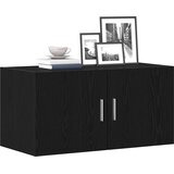  Zidni ormar crni hrast 80x39x40 cm konstruirano drvo | shoptok.hr
