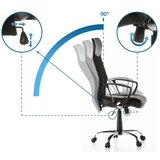 MID.YOU Vrtljiv Stol Arton 20, Črna | Shoptok.si