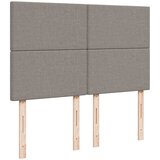  Otomanski krevet s madracem smeđesivi 140x200 cm tkanine | shoptok.hr
