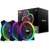 Darkflash ARGB VENTILATORJI 120X120 ZA RAČUNALNIK 3V1 SET Z OSVETLITVO OZADJA, (5000296036) | Shoptok.si
