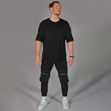 LEO PANT Crna