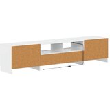  5-dijelni LED TV ormarić Bijela visokog sjaja Konstruirano drvo - Bijela visokog sjaja 81 cm | shoptok.hr