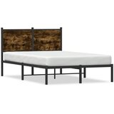  Metalni okvir kreveta bez madraca boja hrasta 120x200 cm | shoptok.hr