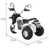 Motor na akumulator MiniBike - bijeli | shoptok.hr