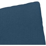  Trpezarijske stolice 2 pcs Plava 57 x 67 x 98 cm tkanina | shoptok.hr